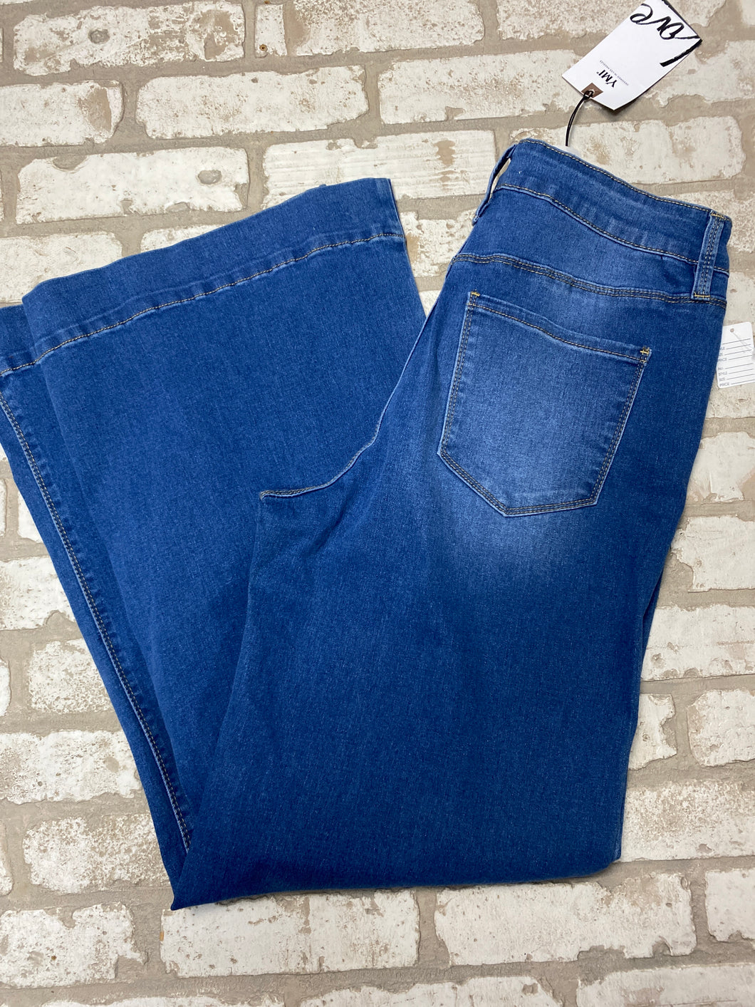 YMI high-rise wide-leg (11) NEW