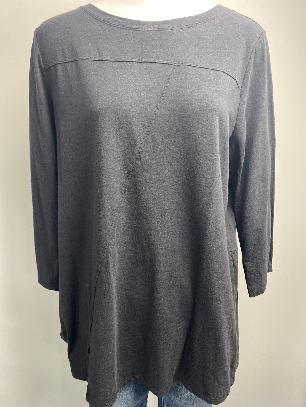 anybody black long sleeve (S)