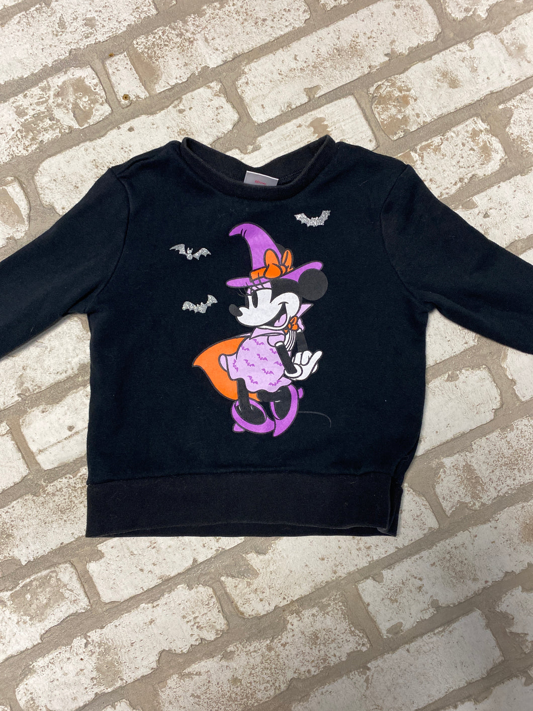 halloween mini mouse Sweater (2T)