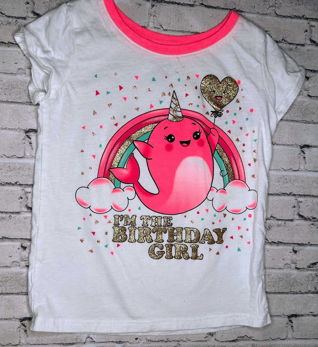 Children’s Place: “Birthday Girl” Tee- 4T