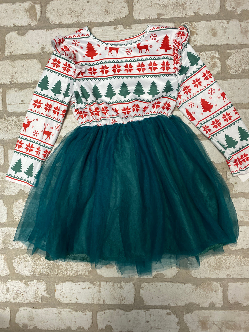 Green Christmas Dress (5)