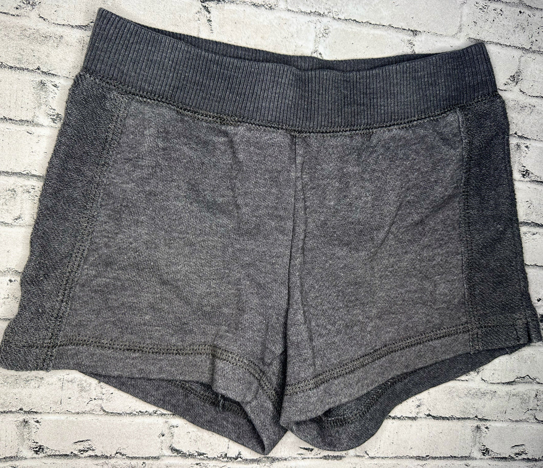 Green Soda: Gray Soft Shorts- 6/6x