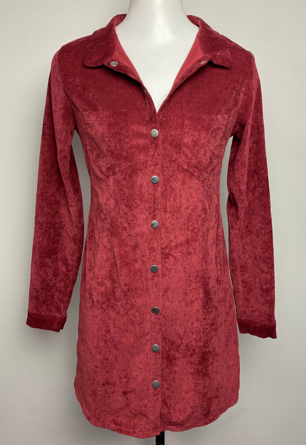 Fashion Nova Corduroy Dress- (M)