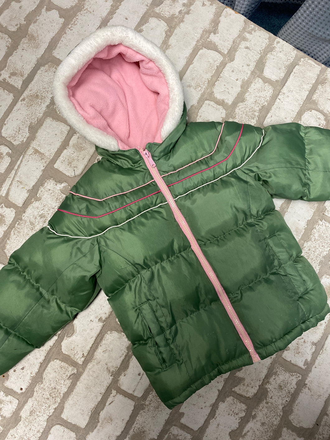 Oshkosh Girl's Green Winter Jacket (6)