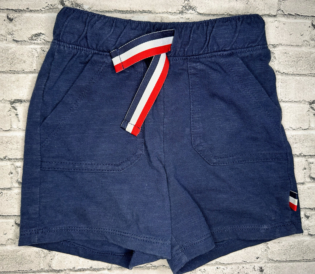 Wonder Nation- Navy Drawstring Shorts- 3T