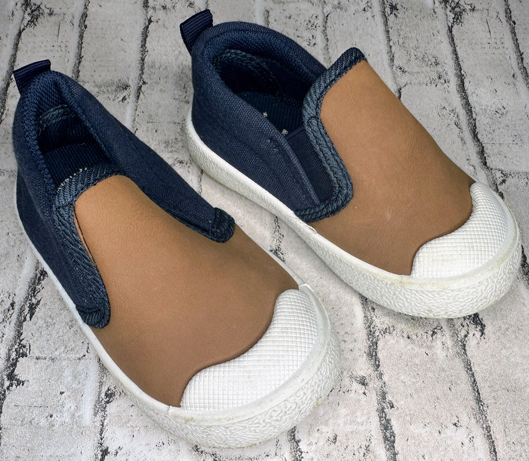 Ralph Lauren: Navy/Tan Shoes- 4c