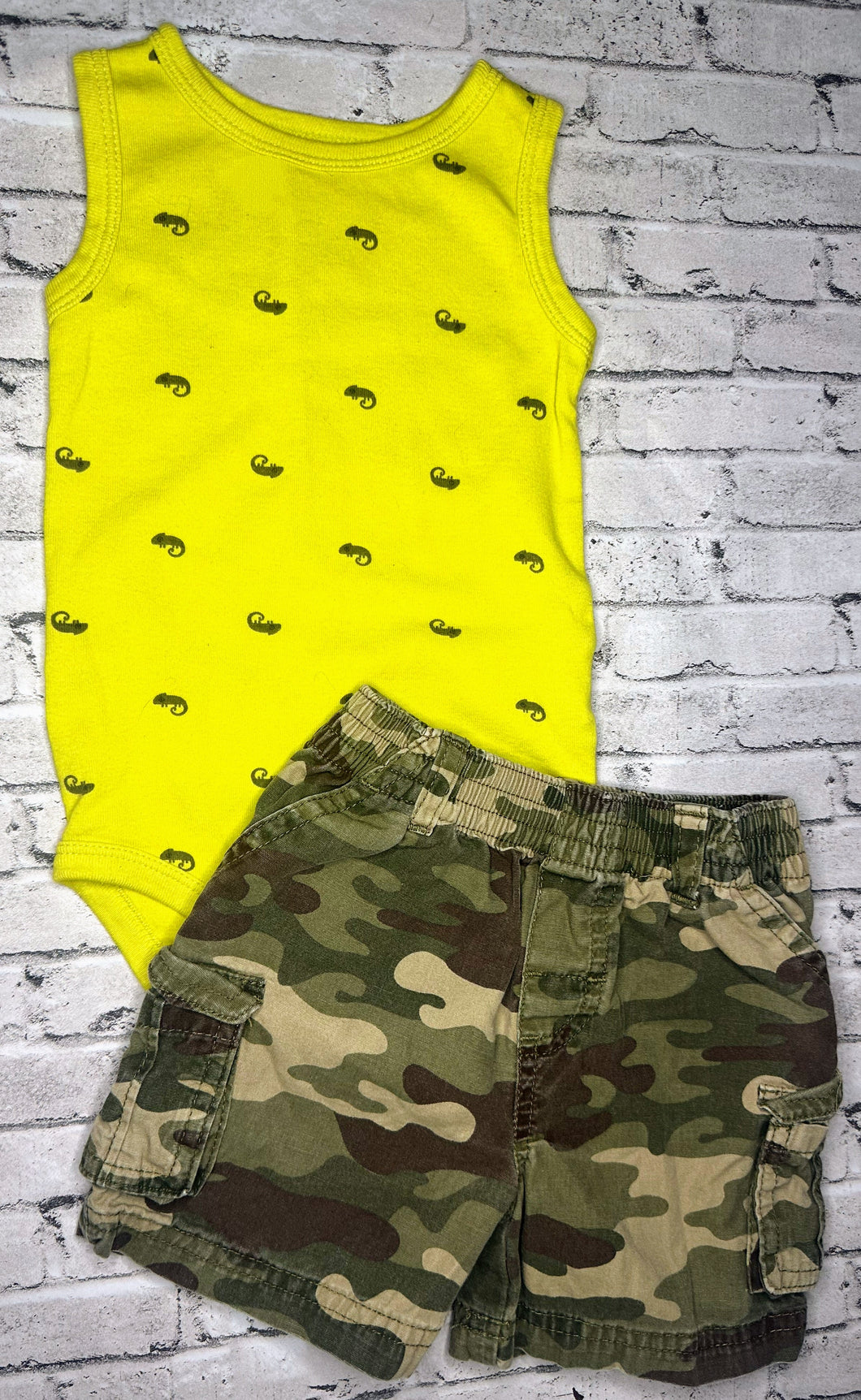 2pc Gheko + Camo Set- 12m