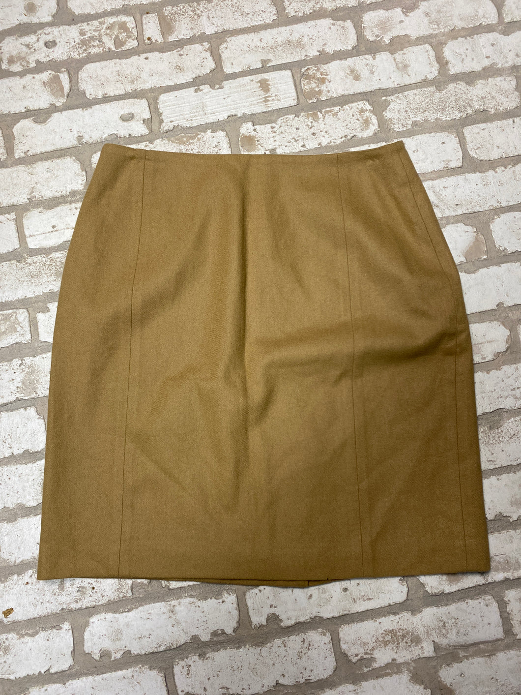 Wool Skirt (14) TAN