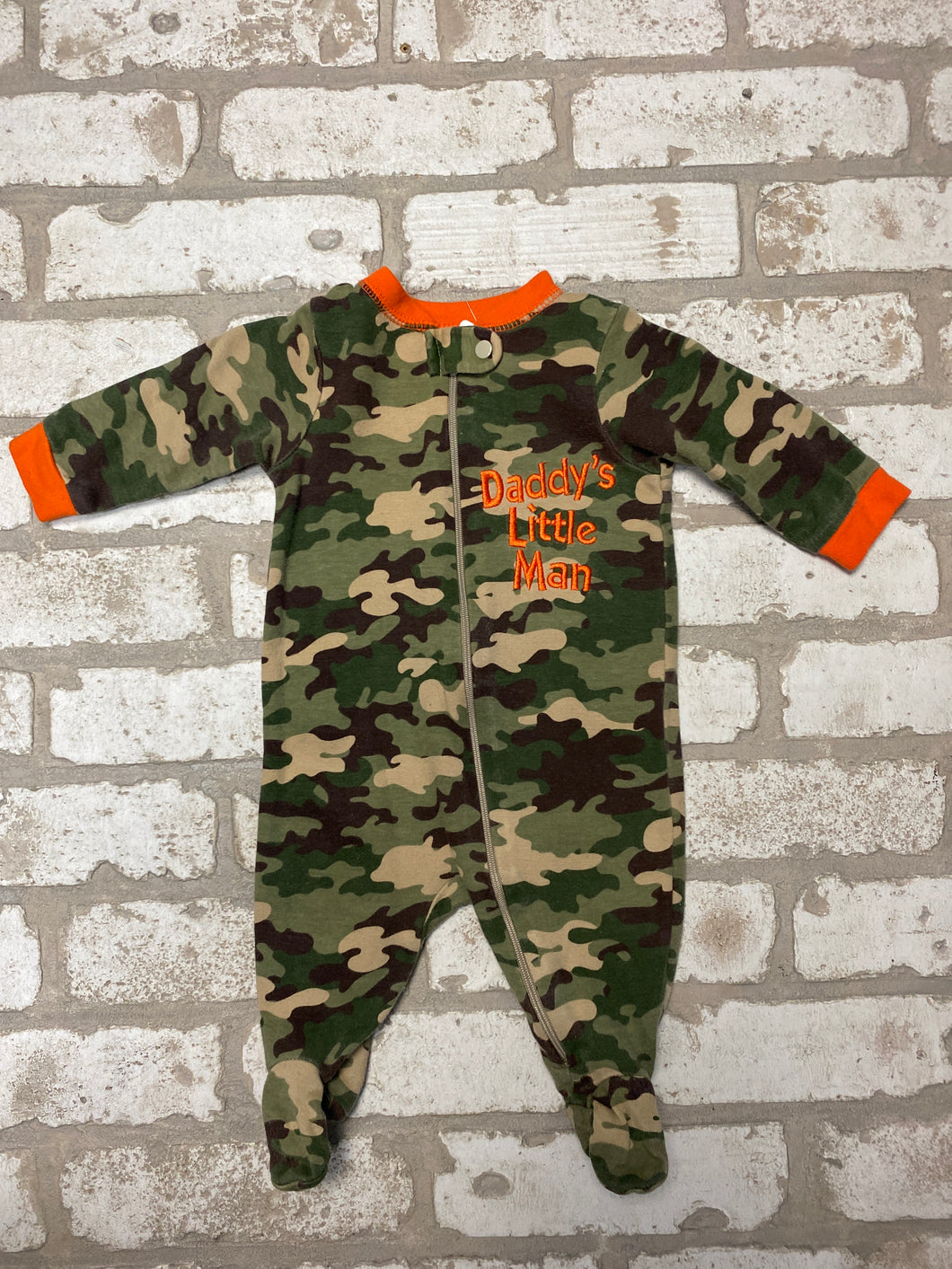 daddy's little man sleeper (0-3M)