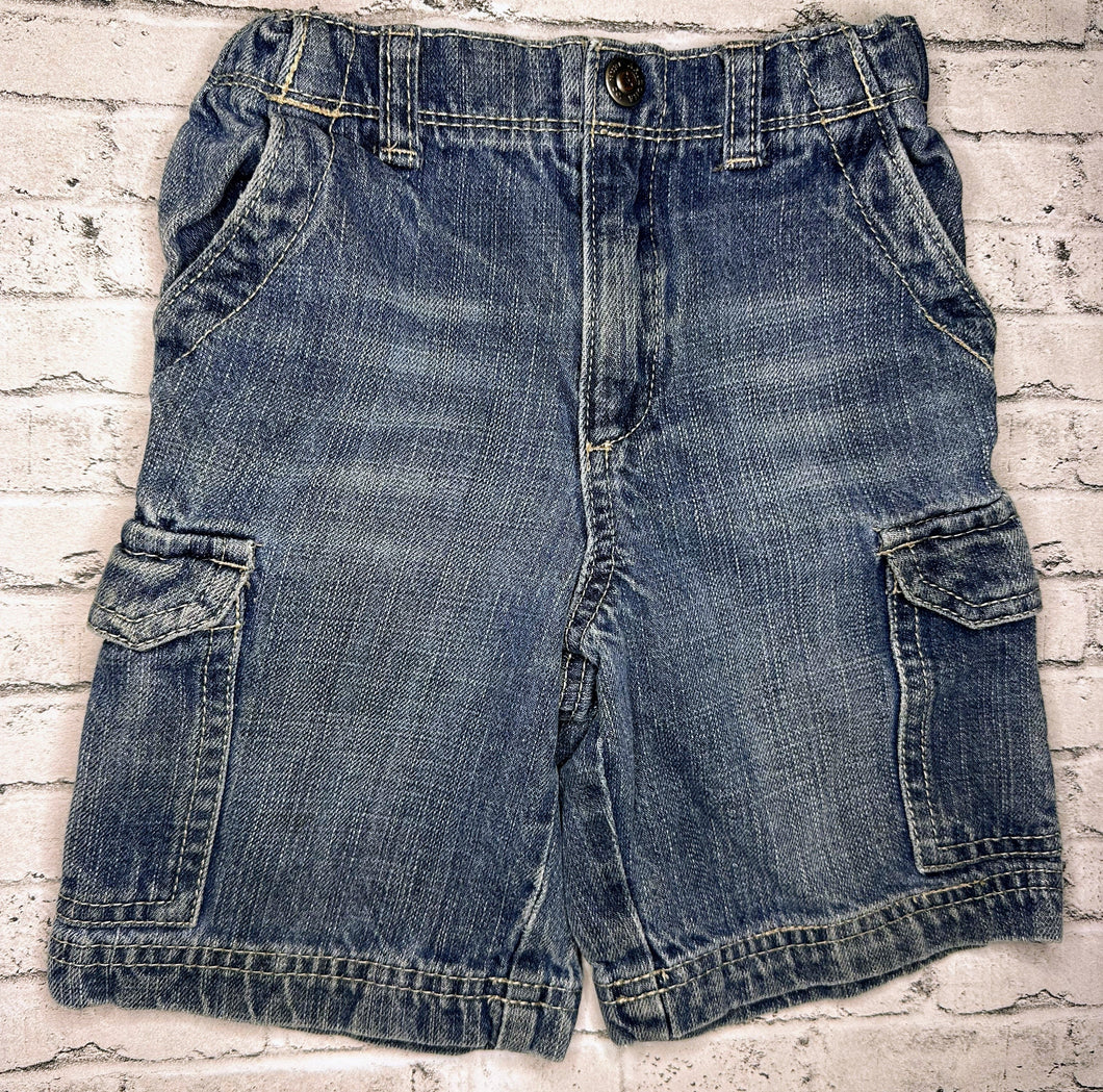 Arizona: Denim Cargo Short- 4T