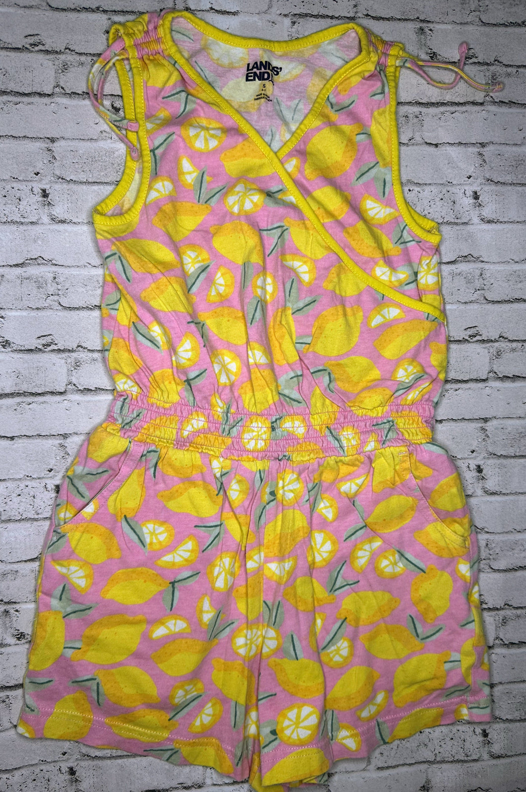 Lands End: Lemon Romper- 6/7