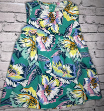 Load image into Gallery viewer, Carter’s: Teal Floral Dress- 9m

