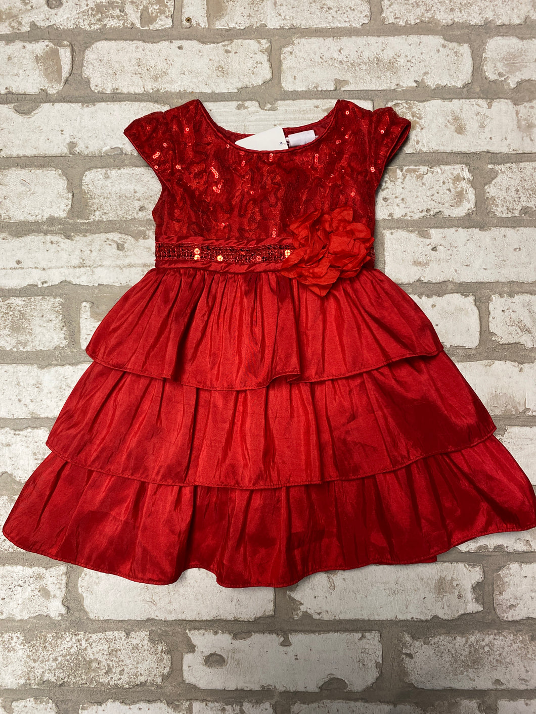 red dress 2T