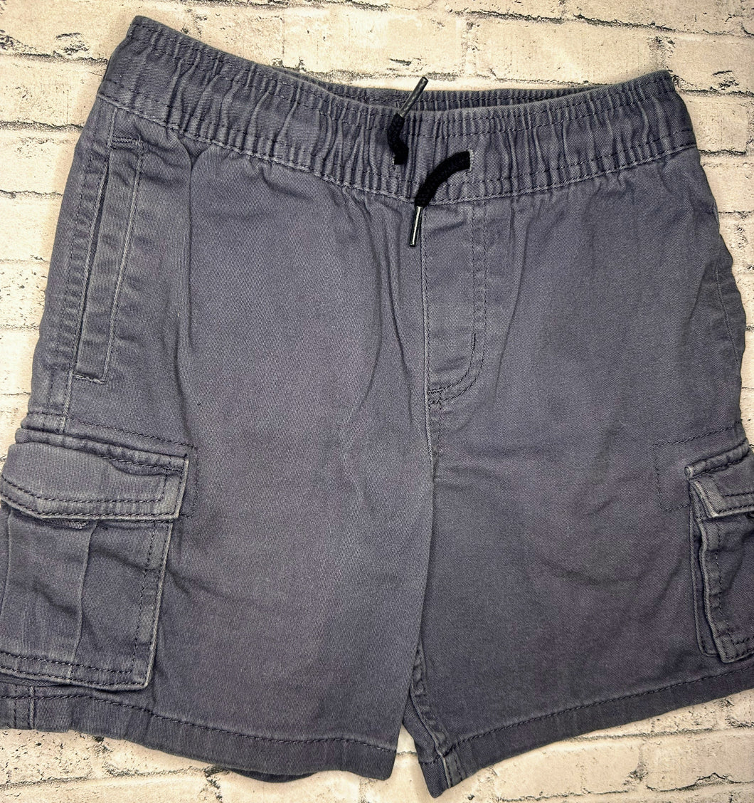 Wonder Nation: Gray Drawing Shorts- 6/7