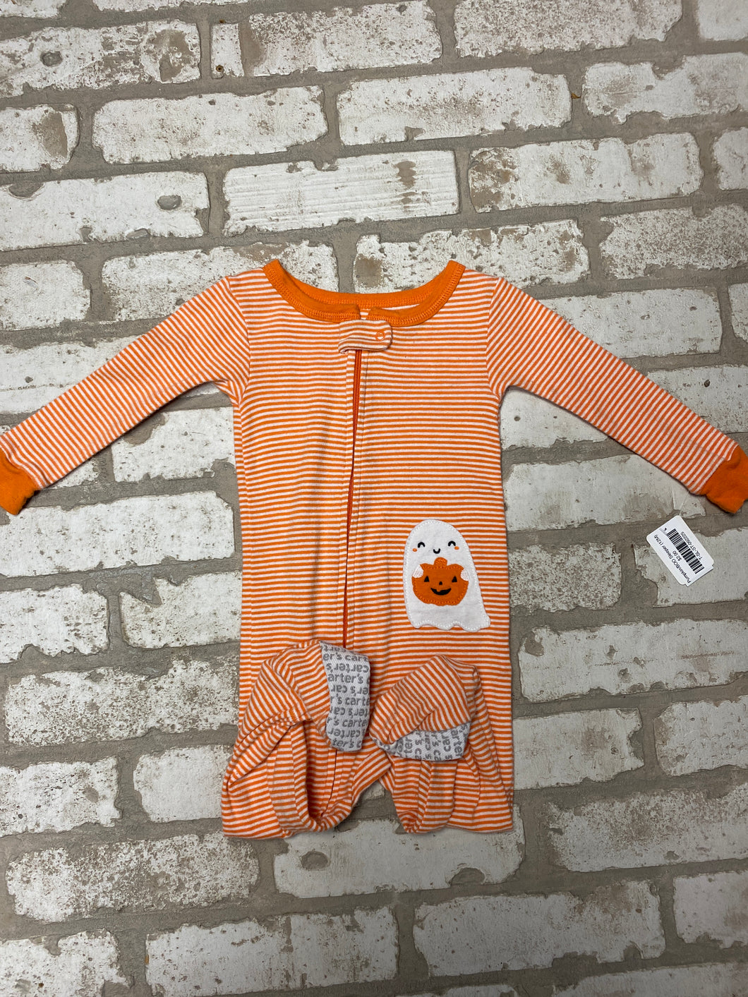 Pumpkin/BOO Sleeper (12M)