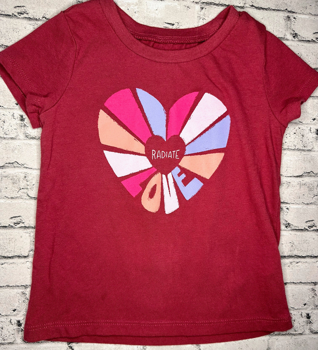 Oshkosh: “Radiate Love” Tee- 2T