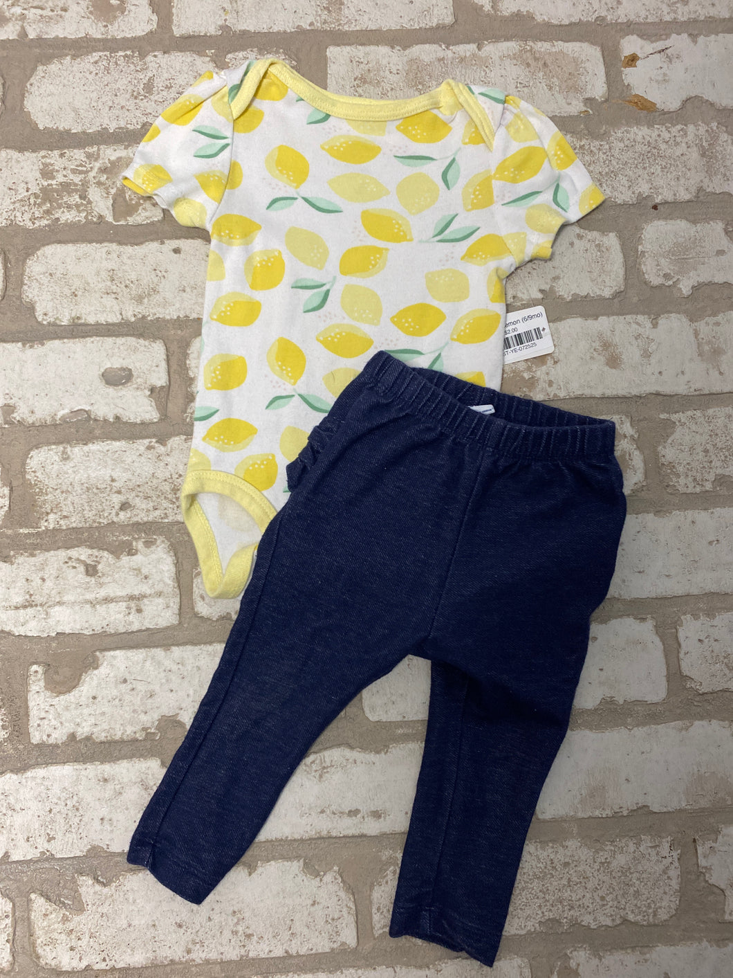 2pc Girls Lemon (6/9mo)