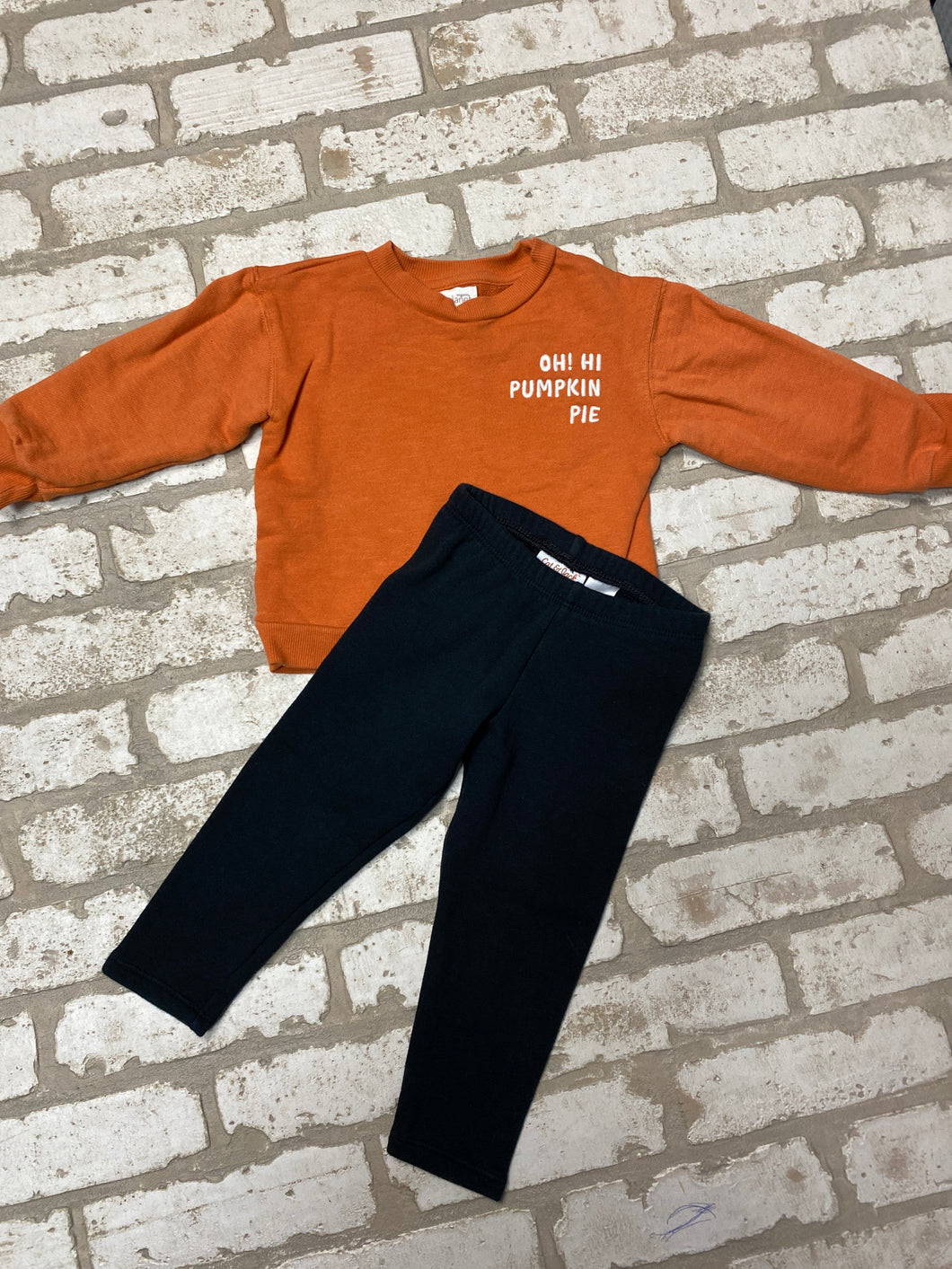 Pumpkin  Pie Set (2T)