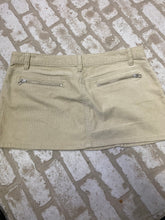Load image into Gallery viewer, Calvin Klien (13) Corduroy Skirt Beige GUC
