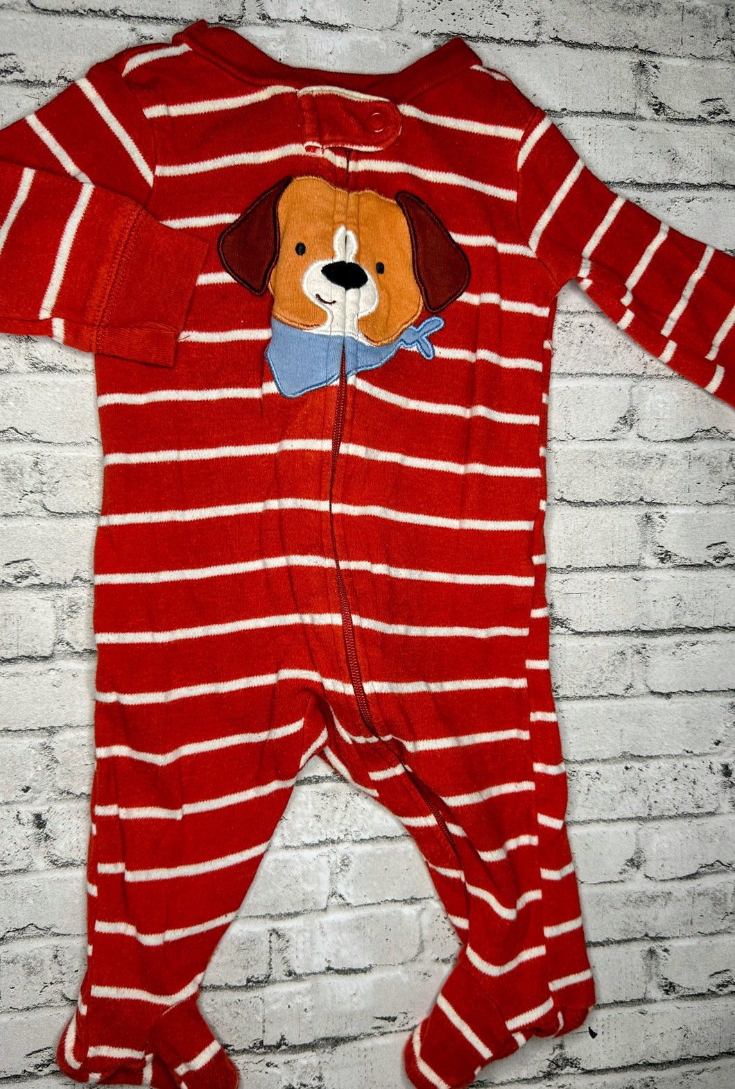 Carter’s: Dual Zip Puppy Sleeper- 3M