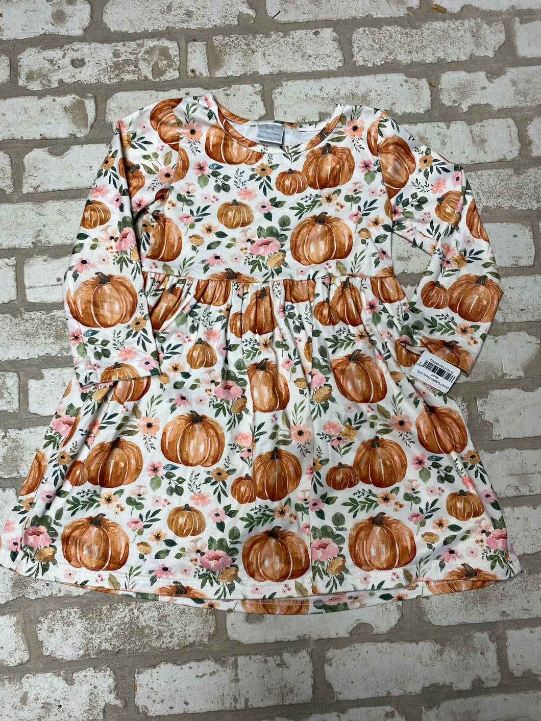 Girl's Pumpkin Dress (5/6)