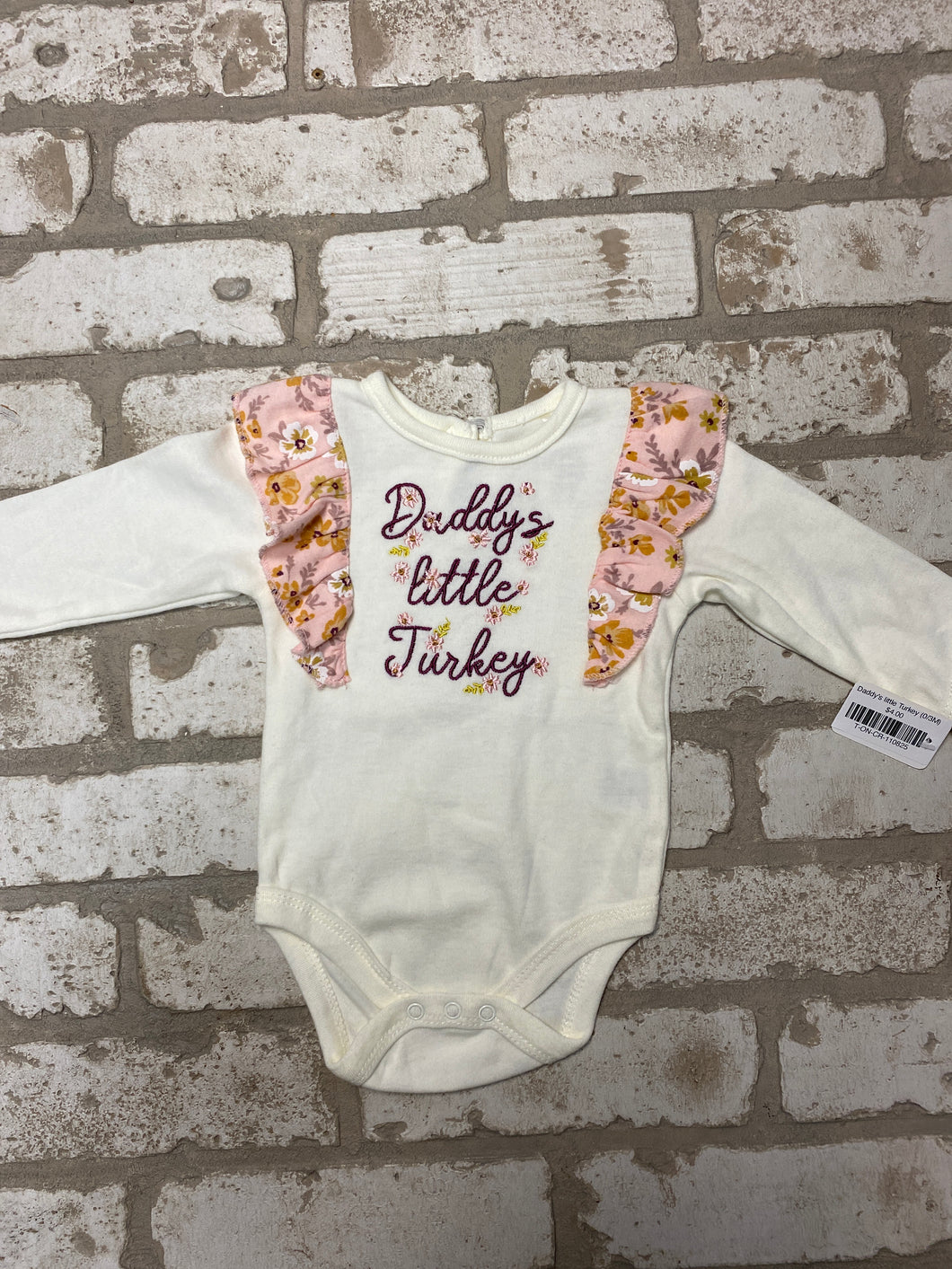 Daddy's little Turkey (6/9M)