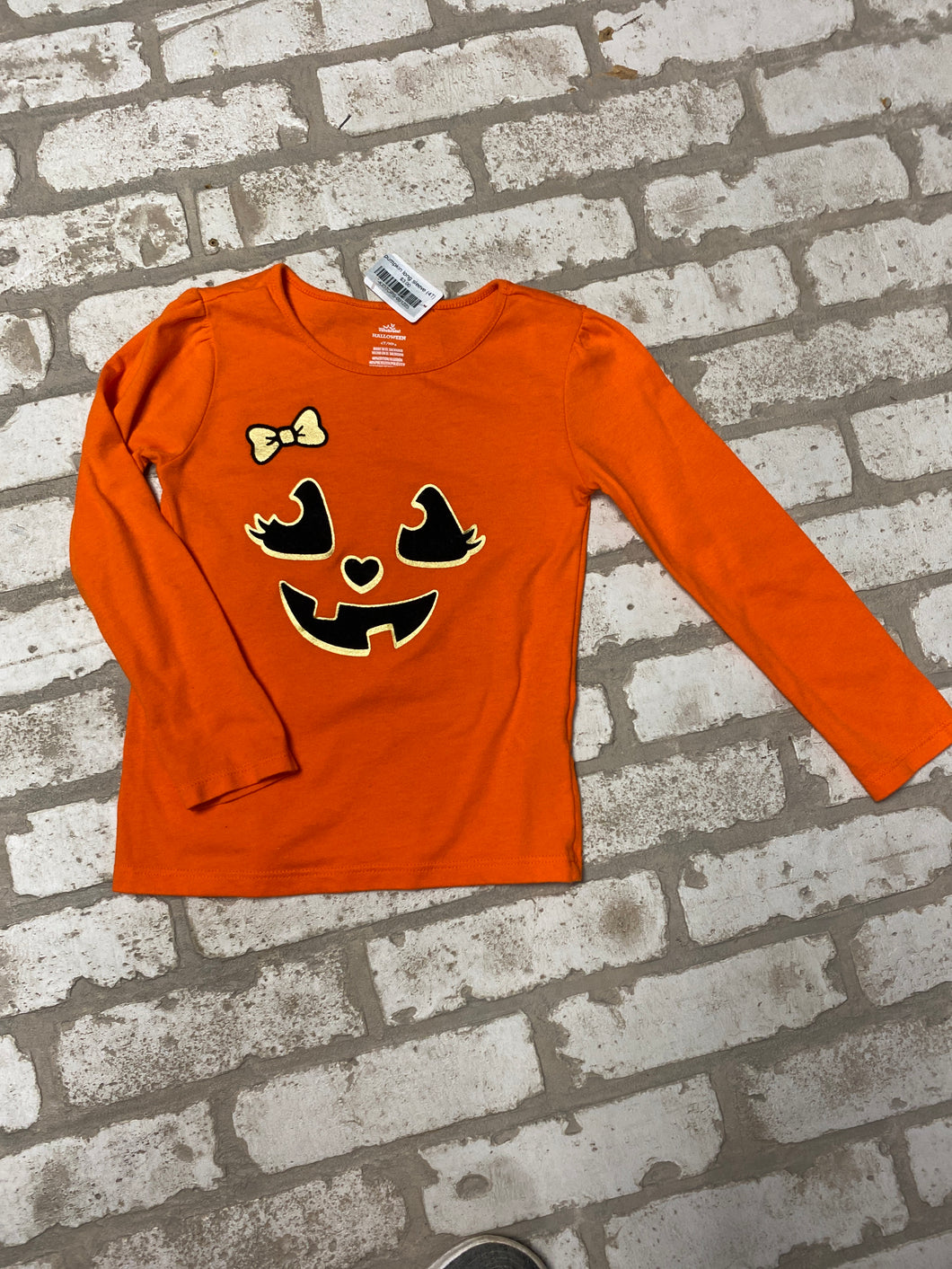 pumpkin long sleeve (4T)