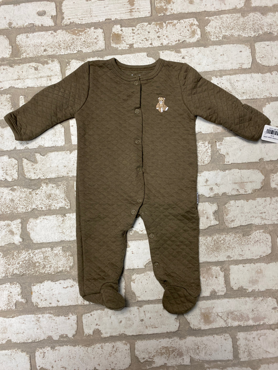 BOY'S Brown sleeper (6/9M)