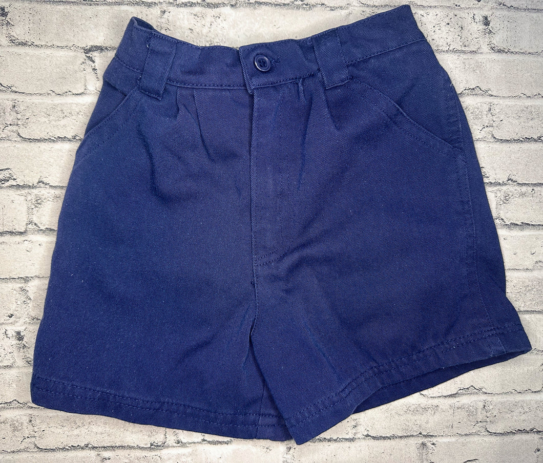 Navy Shorts- 2T