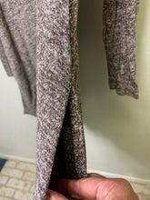 Load image into Gallery viewer, PIKO (L) Knit Tunic Dress Heathered brown
