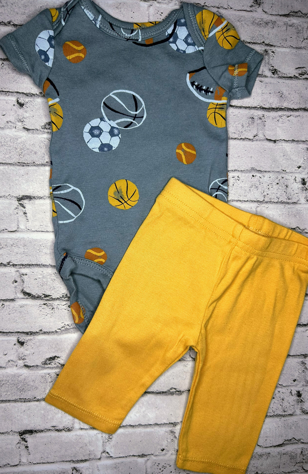 Carter’s: 2pc Sports Set- Newborn