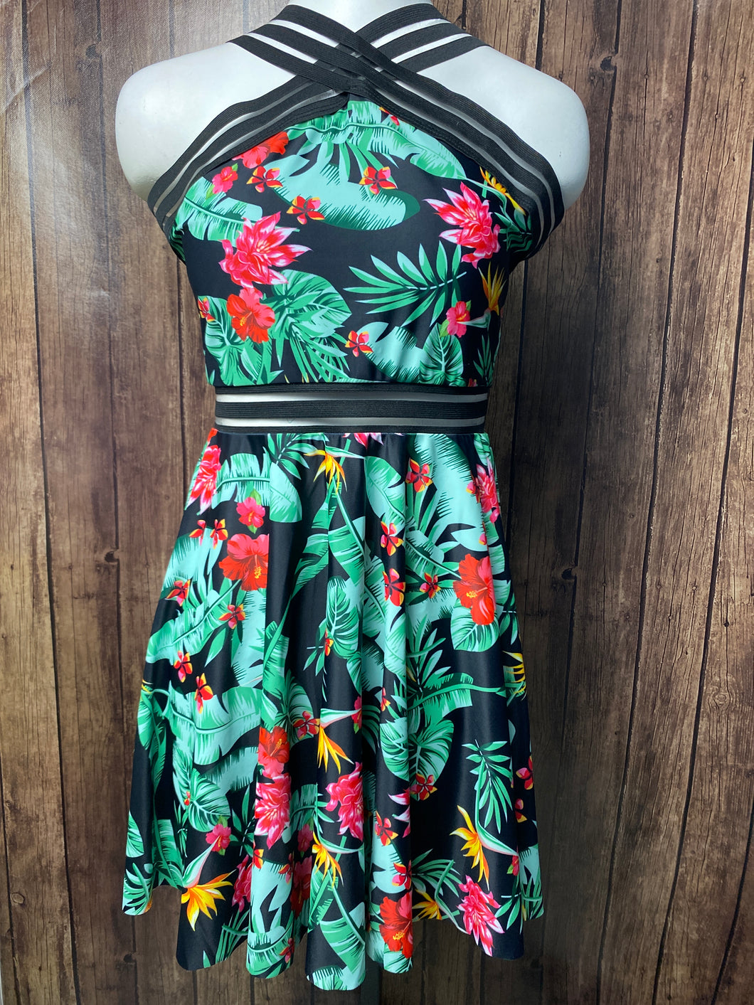 2pc floral swim suit (XL)