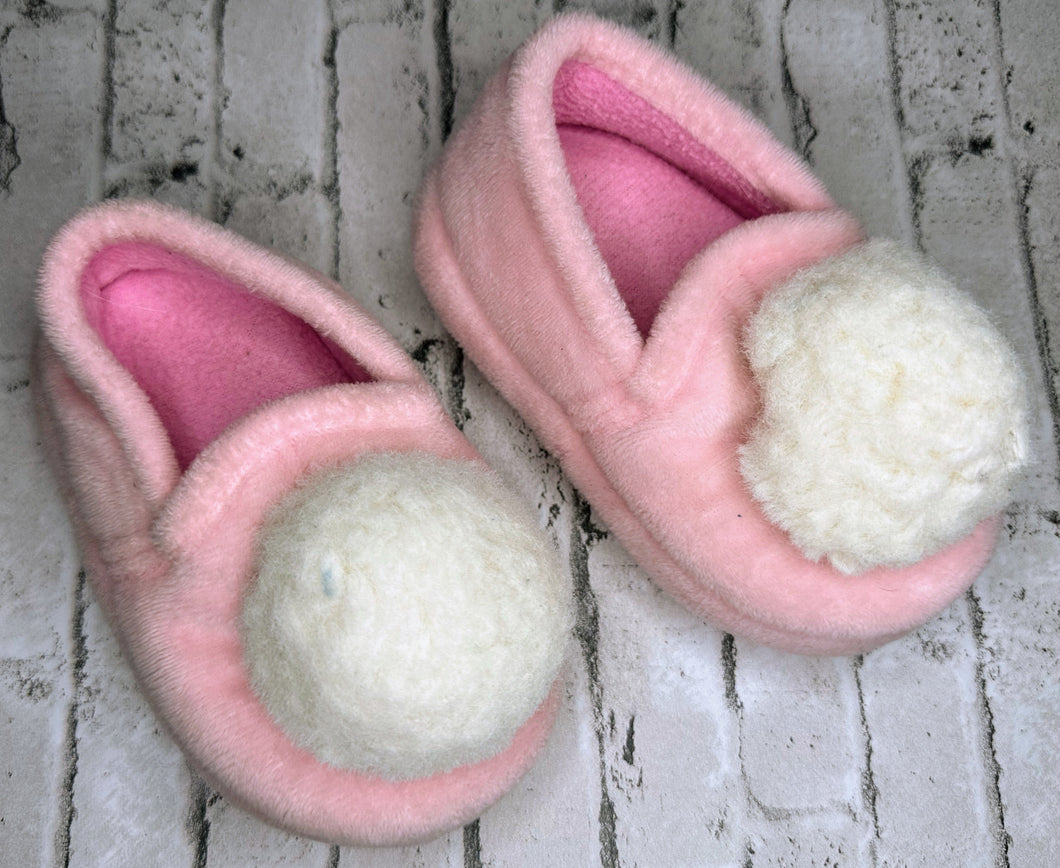 Wonder Nation: Bunny Toe Slippers - 5/6c