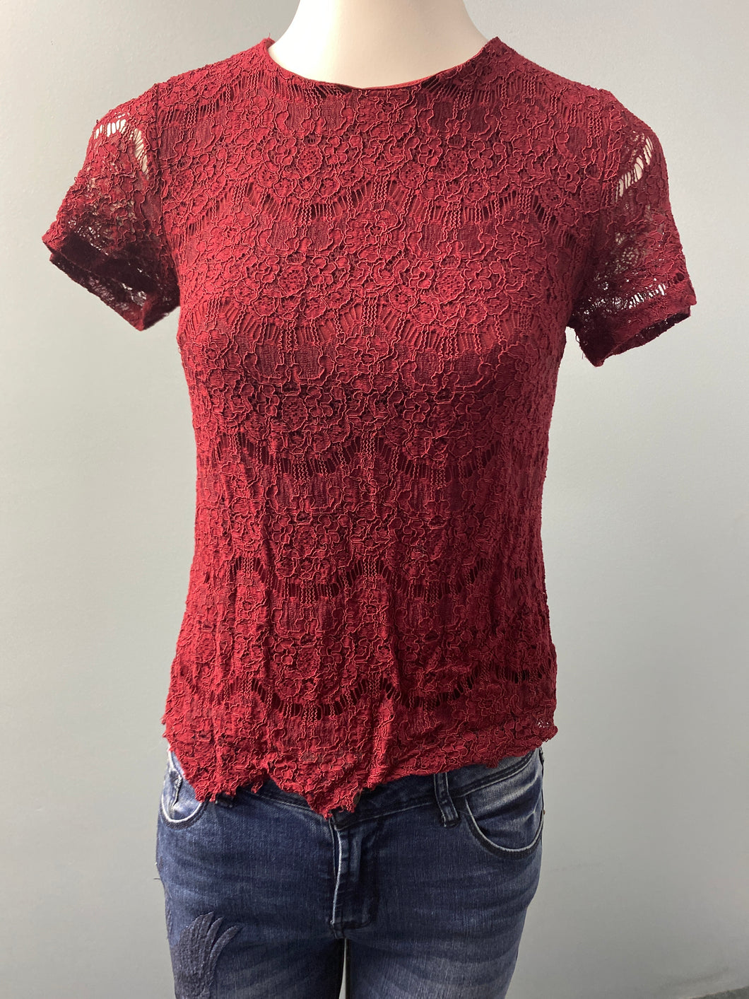 monteau lace short sleeve (S)