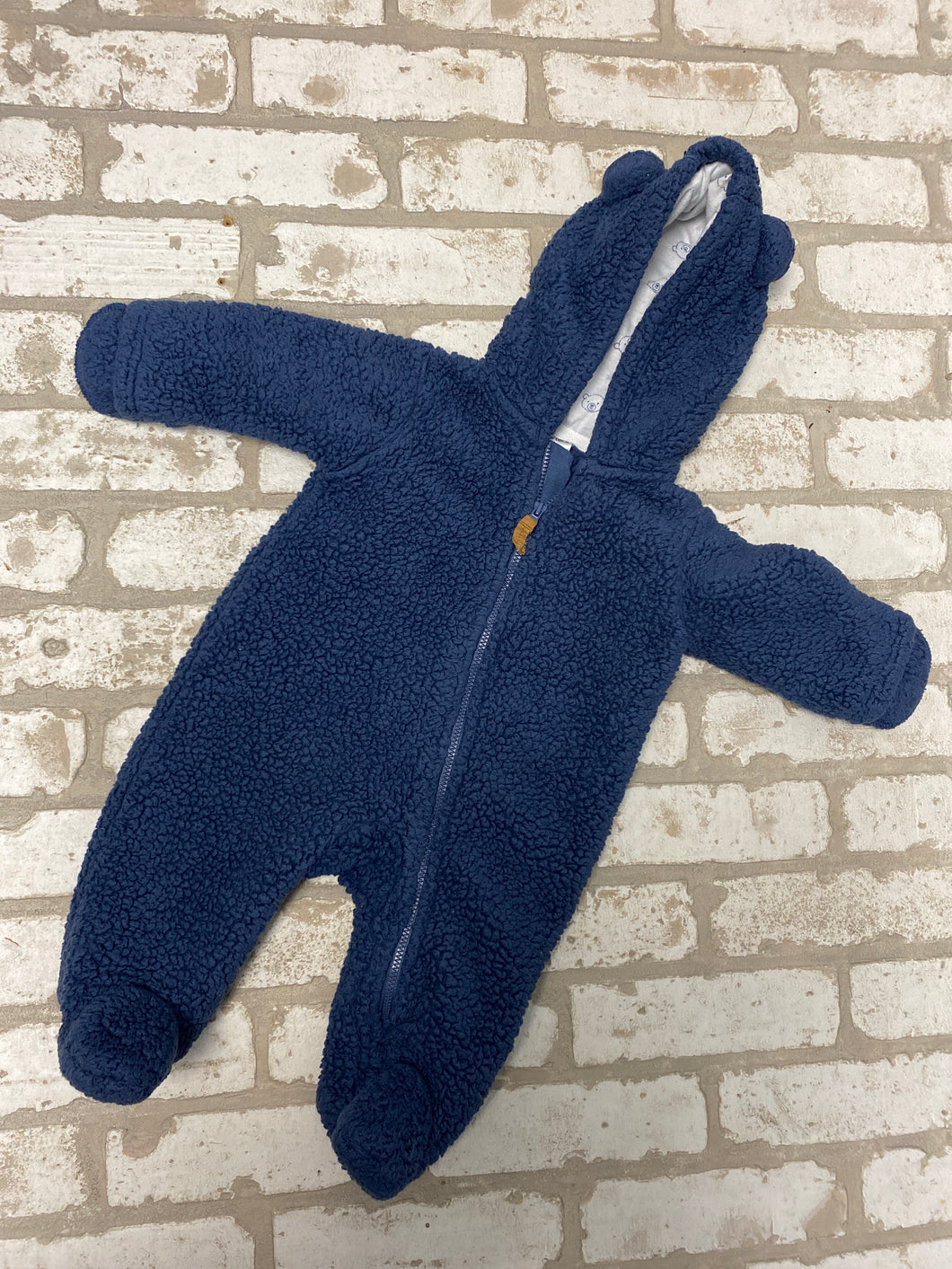 Carter's Snowsuit Fleece Blue 3M