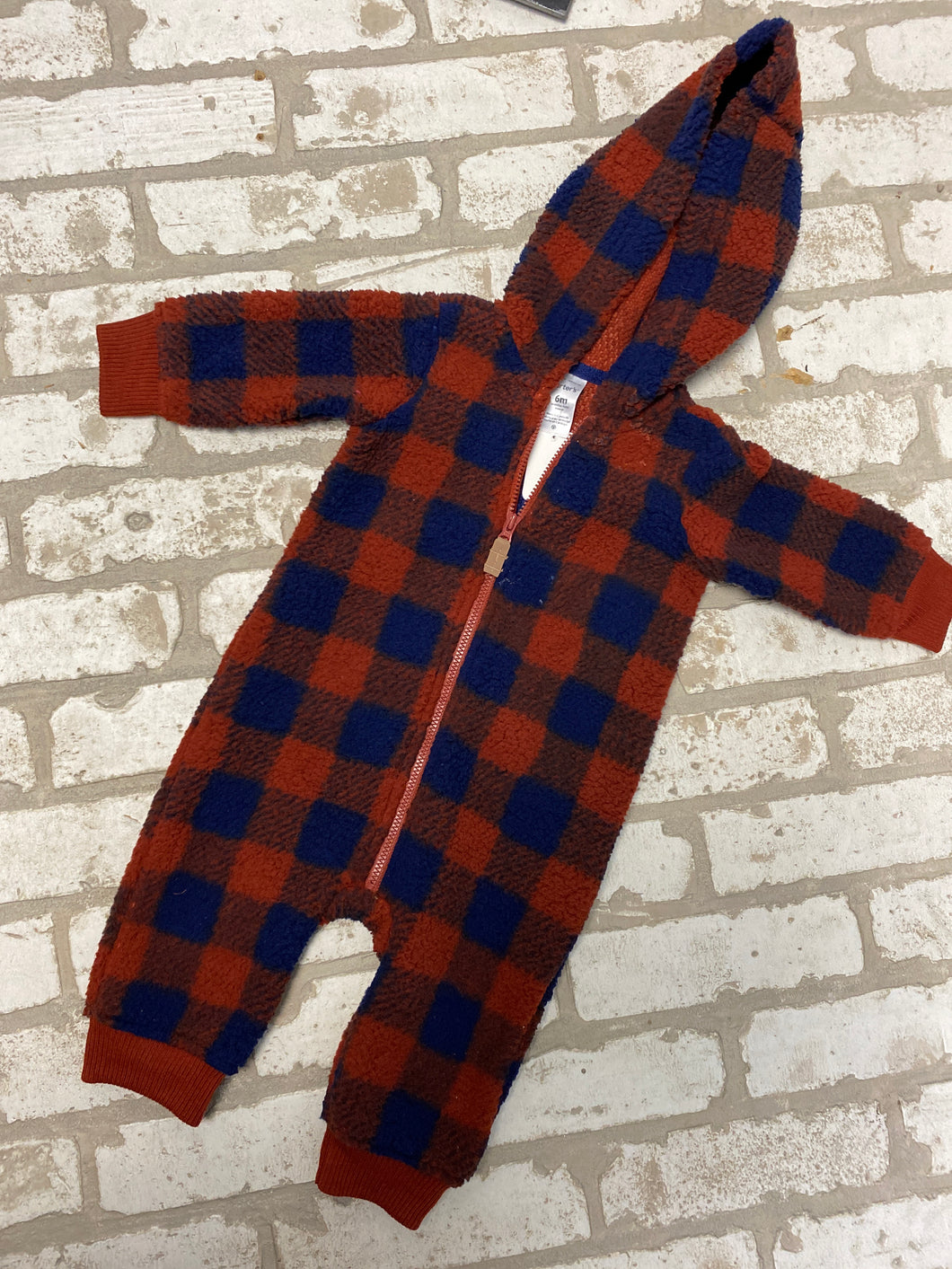 Carter Plaid sleepers (6M)