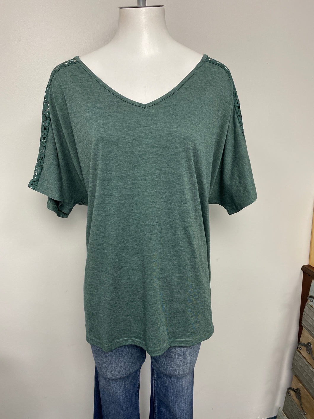green short sleeve (3X)