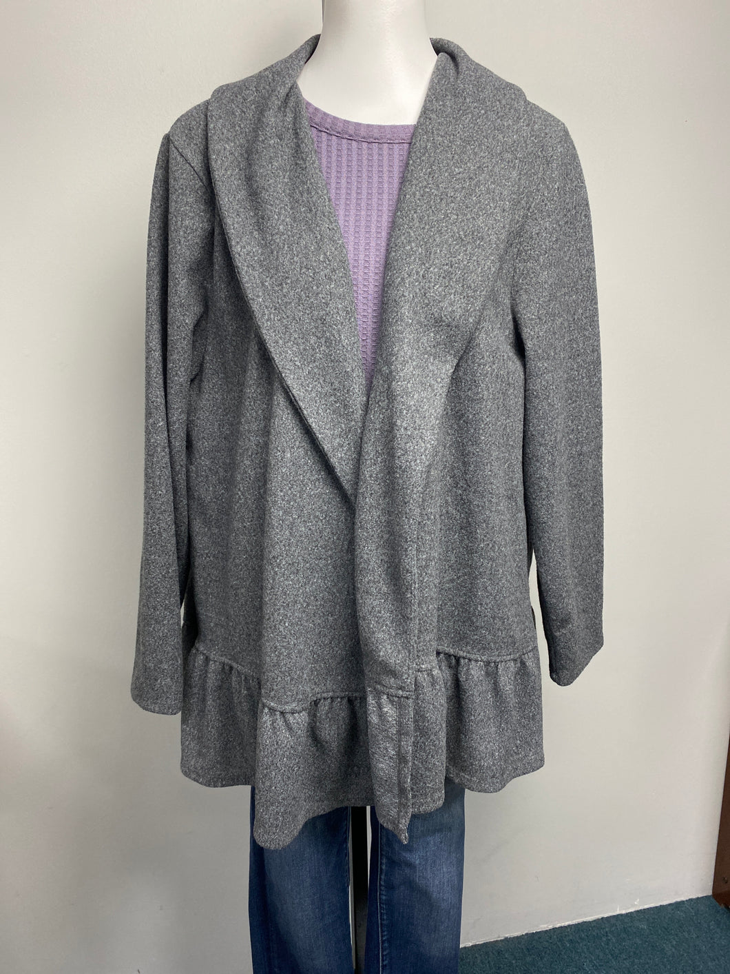 Grey Cardigan (3X)