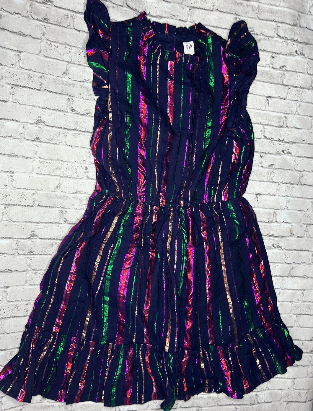 GAP Kids: Navy Shimmer Dress- 12
