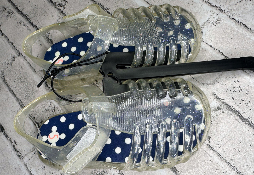 Clear Gel Sandals- 5c NEW!