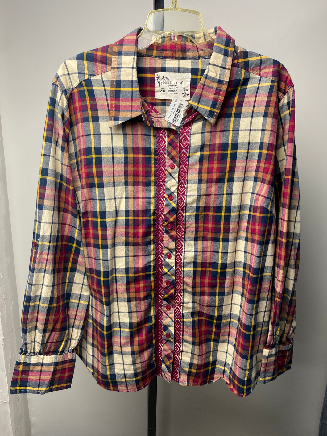 north crest flannel (2X)