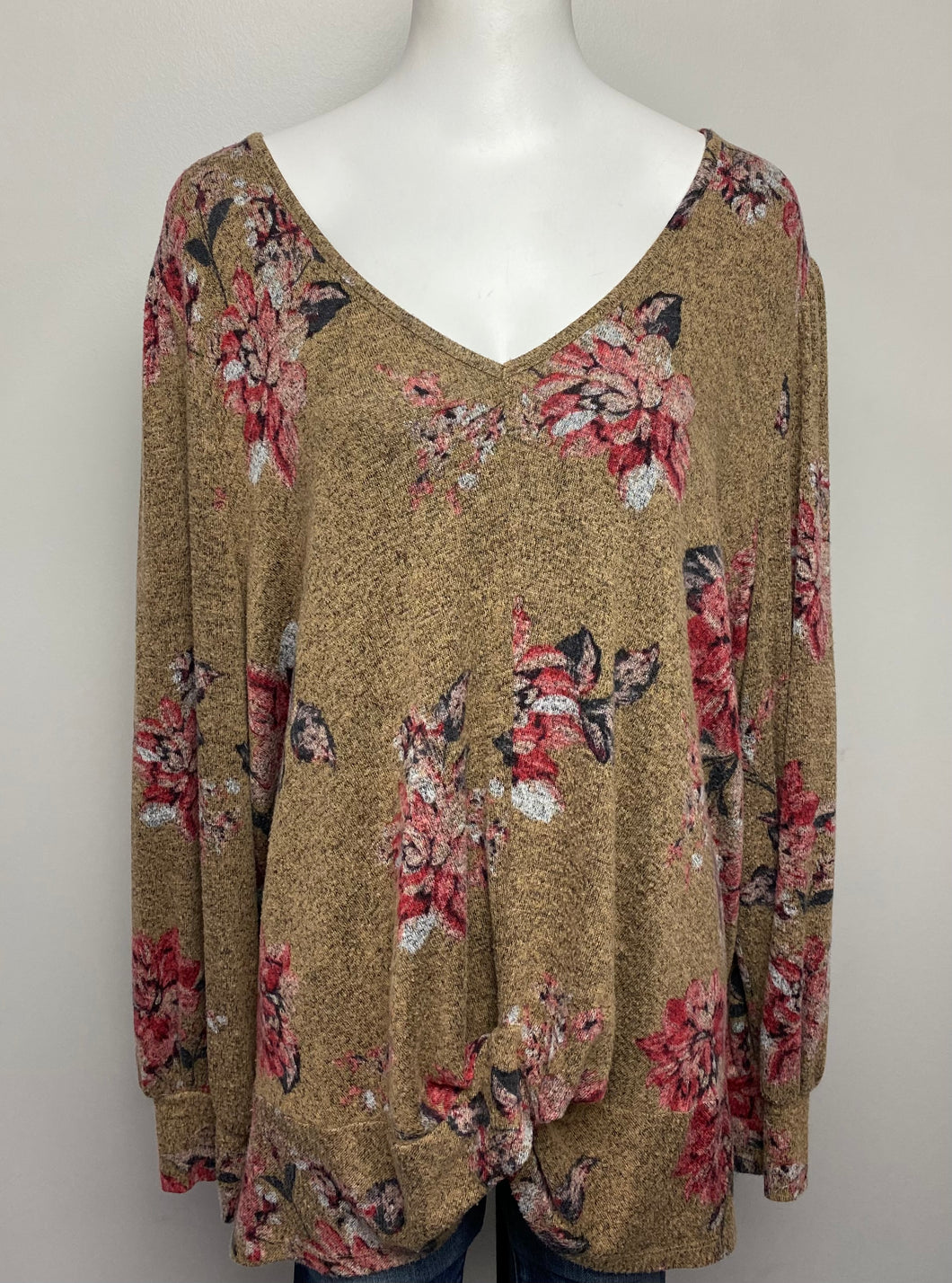 Maurices Floral Long Sleeve- (2X)