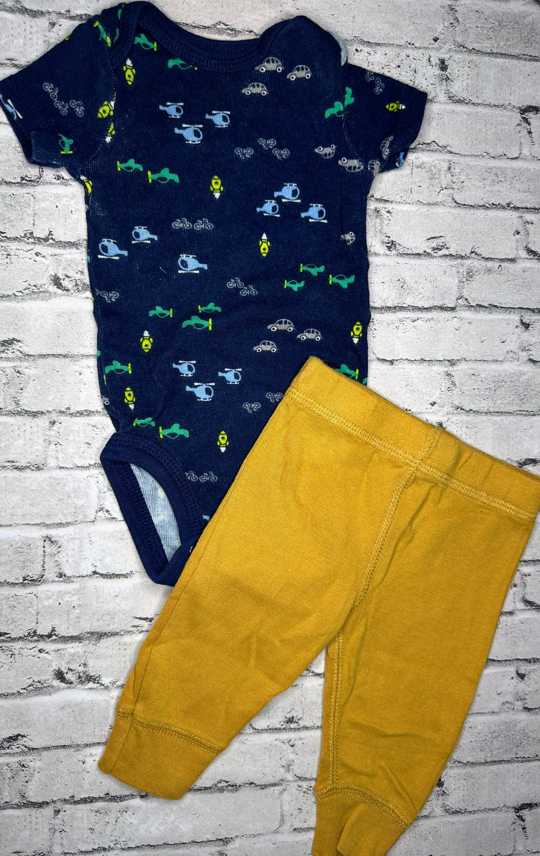 2pc Airplanes Set- Newborn