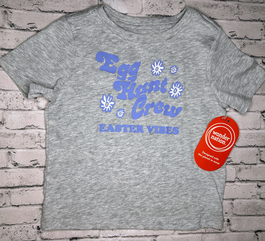 Wonder Nation: “”Egg Hunt Crew” Tee- 2T NEW!