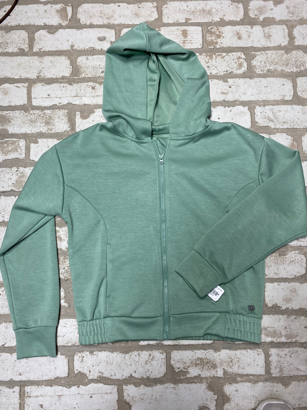 Girl's Green Zip Up (L 10/12)