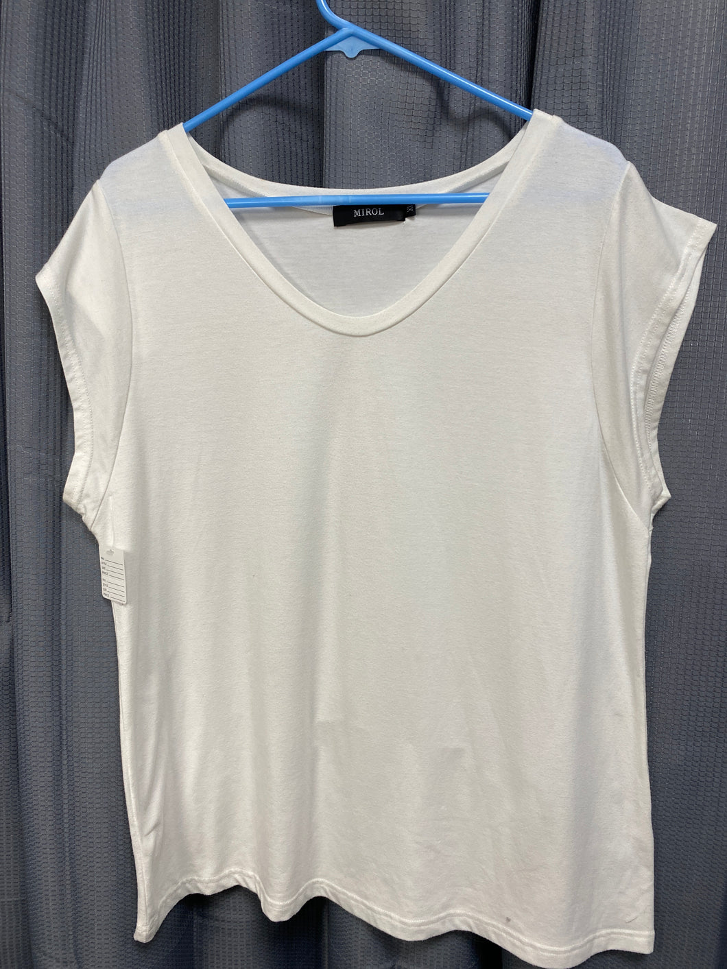 mirol white short sleeve (XL)