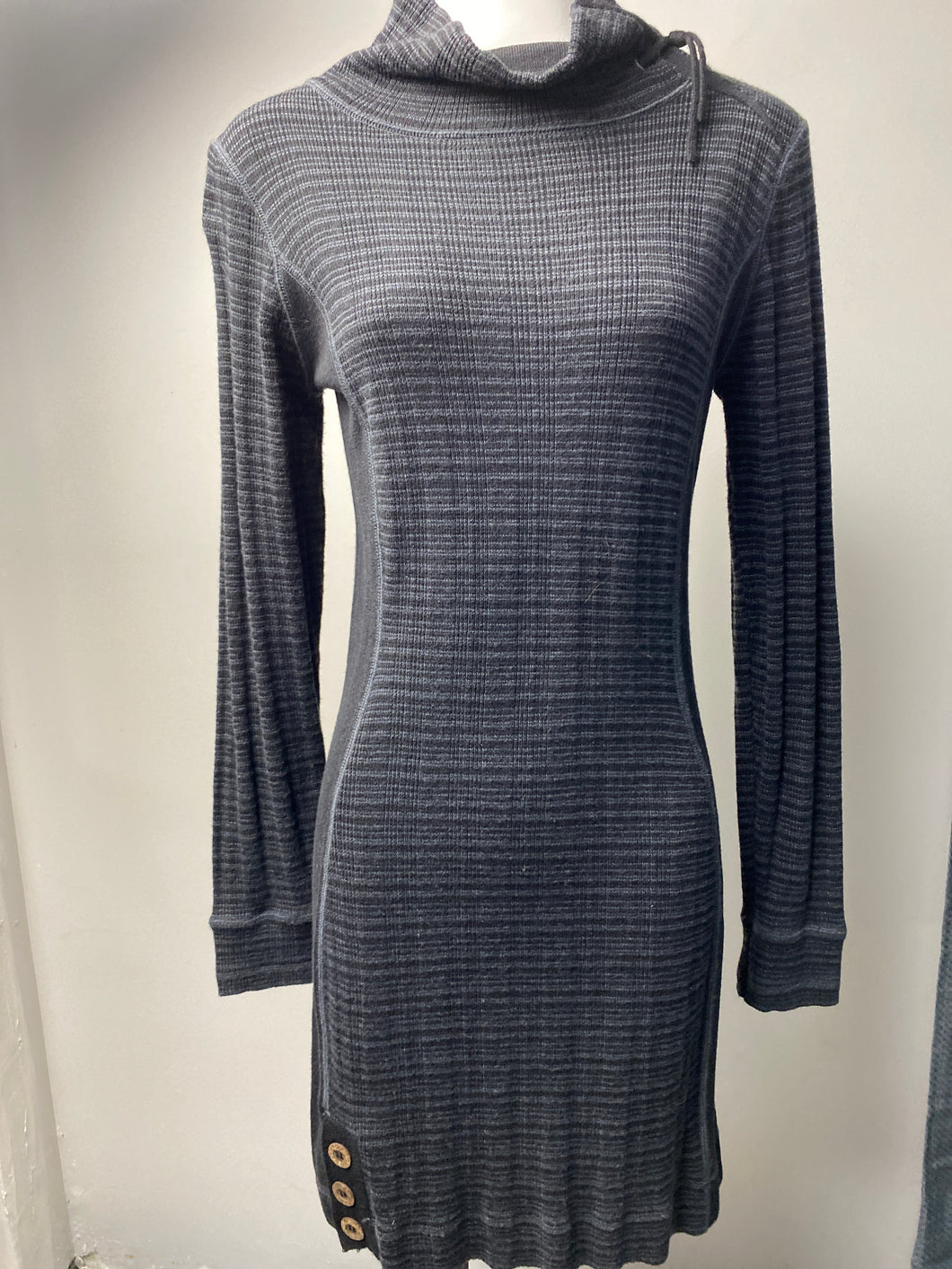 Prana Sweater Dress Coal Gray (M)