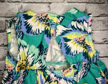 Load image into Gallery viewer, Carter’s: Teal Floral Dress- 9m
