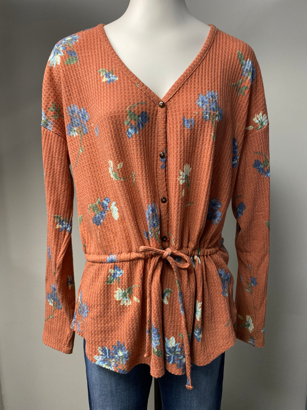 Maurices Flowered Top (L)