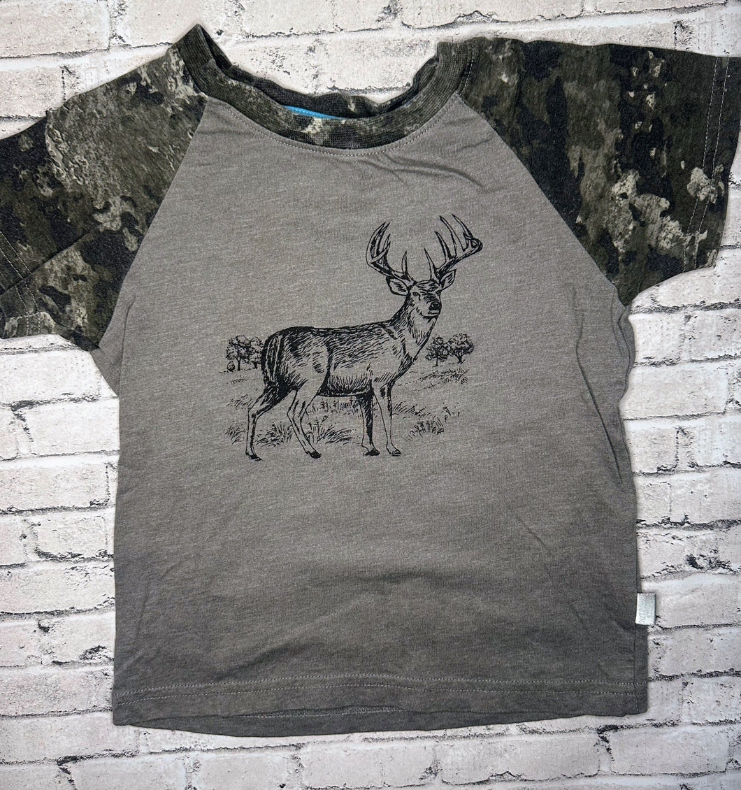 Outdoor Kids: Buck Tee- 4T
